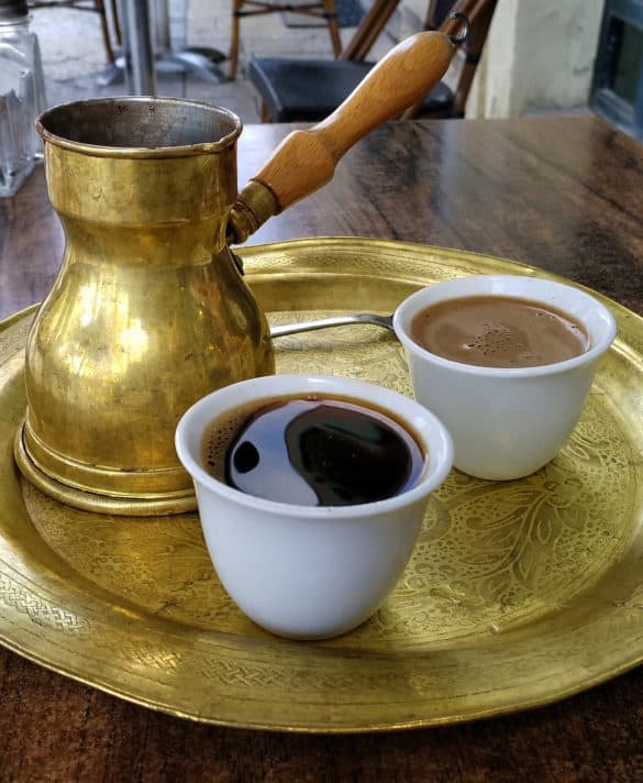 The coffee in Bosnia will keep you on your toes.