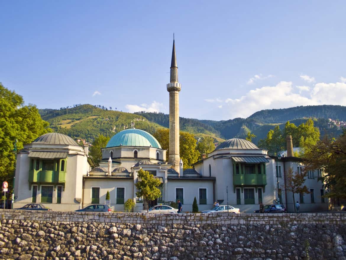 The Emperor’s Mosque is Sarajevo’s oldest mosque.