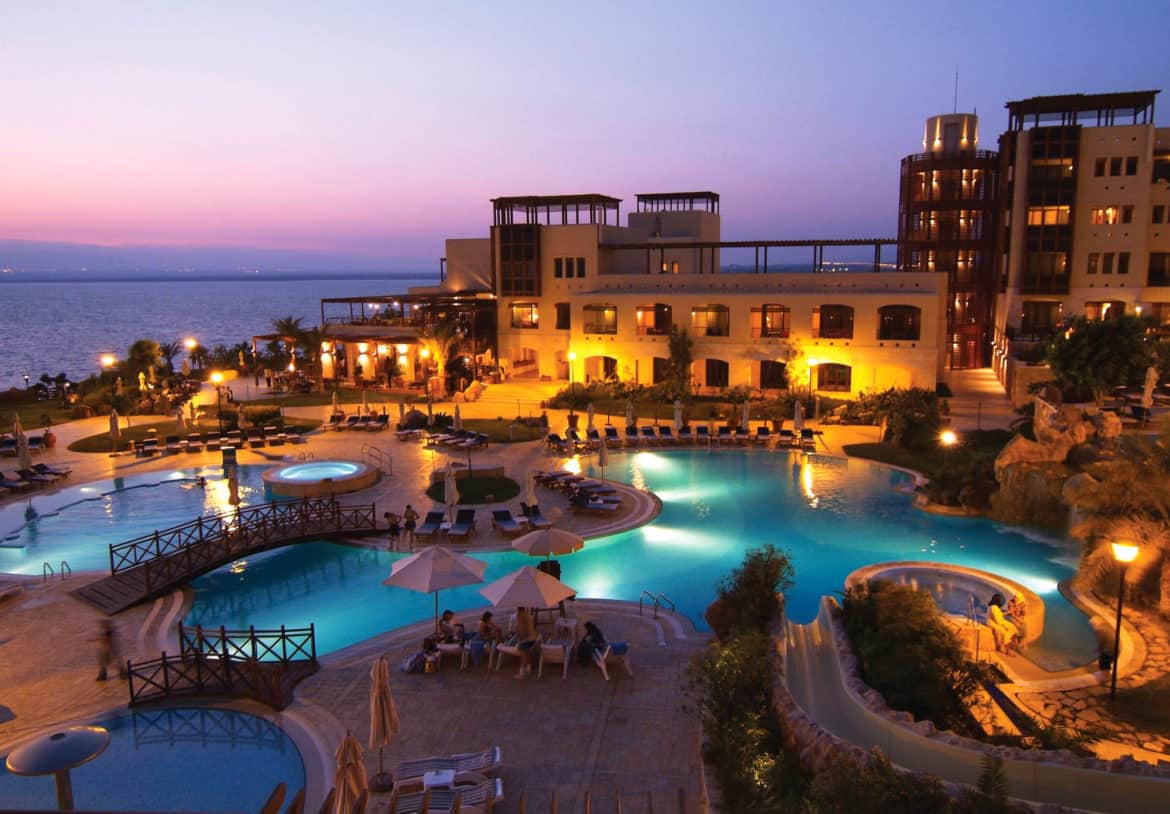 The resorts are stunning.