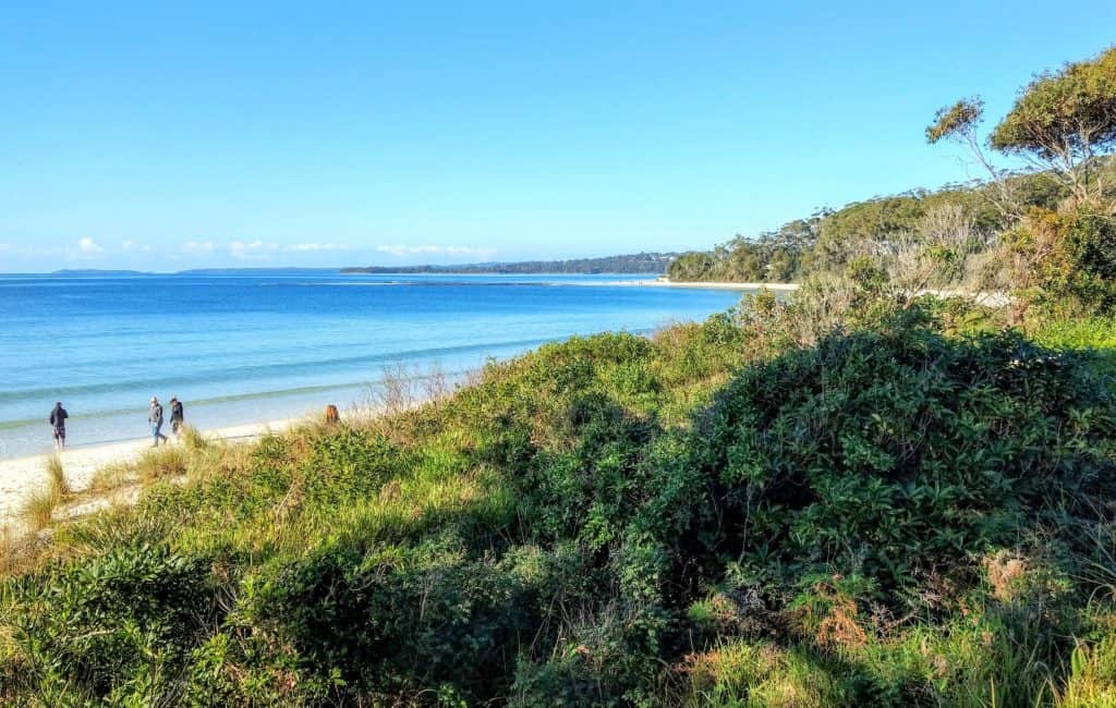 Huskisson Beach in Jervis Bay NSW